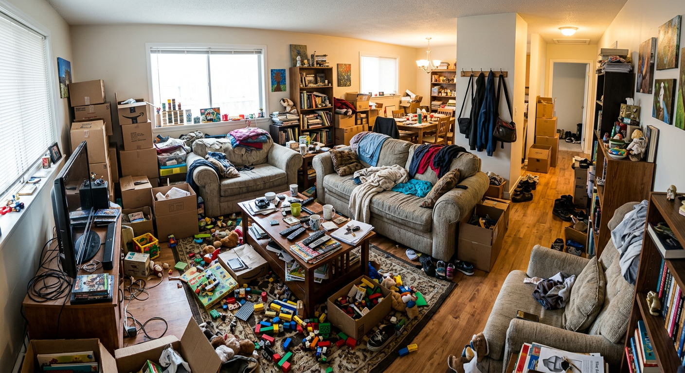 Virtual Decluttering before
